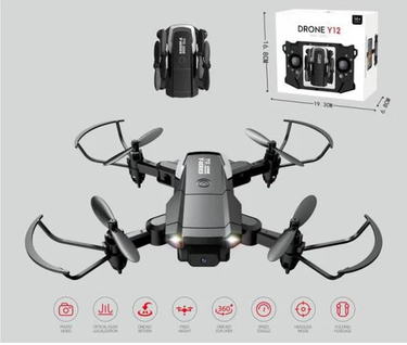 Mini RC Flying Y12 Drone With Lights